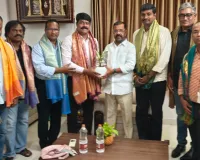 ఎమ్మెల్యే నాయిని రాజేందర్ రెడ్డి ని కలిసిన వరంగల్ క్లబ్ 