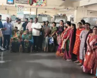 పదవి విరమణ పొందిన ఉద్యోగులను సన్మానించిన టీఎన్జీవోస్