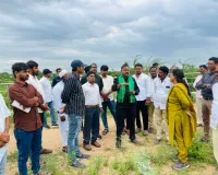 లక్నాపూర్ ప్రాజెక్టును పరిశీలించిన  ఎమ్మెల్యే రామ్మోహన్ రెడ్డి