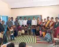 నూతన ప్రీ ప్రైమరీ తరగతి గది ప్రారంభోత్సవం
