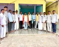 కాంగ్రెస్ మండలాధ్యక్షునికి సన్మానం