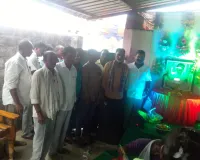 మృతుడి కుటుంబానికి  పరామర్శ