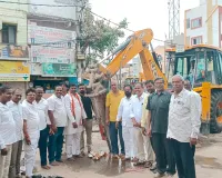 జిహెచ్ఎంసి నిధులతో సీసీ రోడ్డు పనులు ప్రారంభం 
