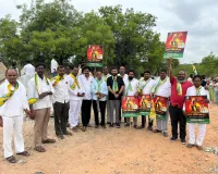 తెలంగాణ ఉద్యమకారుల భూపోరాటంలో పాల్గొన్న సంగారెడ్డి నాయకులు