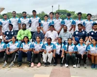 సీనియర్ నేషనల్ ఛాంపియన్ షిప్పో పోటీలకు  రాష్ట్ర వాటర్ పోలో జట్టు