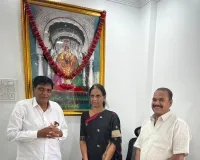 రాఘవేంద్ర కాలనీ సమస్యల పరిష్కారానికి ఎమ్మెల్యేకు వినతి