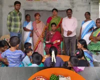 గిర్ని తండా అంగన్వాడి సెంటర్ లో సీమంతాలు 