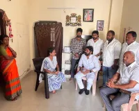 కేవీఆర్ కుటుంబాన్ని పరామర్శించిన మాజీ మంత్రి శ్రీనివాస్ గౌడ్