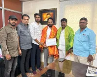  ప్రశంసా పత్రం అందుకున్న సిరికొండ శివ ప్రకాష్ 