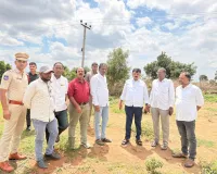 ఏటీసీ భవన నిర్మాణ స్థలాన్ని పరిశీలించిన ఎమ్మెల్యే