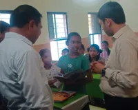 కేజీబీవీ, మోడల్  స్కూళ్లను తనిఖీ చేసిన కలెక్టర్