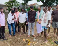 వడ్డెర కమ్యూనిటీ హాల్ నిర్మాణానికి  భూమి పూజ