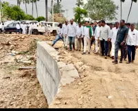 సంగెం–ధర్మారెడ్డిపల్లి–గోకారం ధర్మారెడ్డి కాలువ పనులను పరిశీలించిన భువనగిరి ఎమ్మెల్యే
