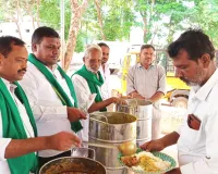 మనందరి కడుపు నింపే రైతన్న ఆకలి తీర్చడం మా అదృష్టం : వికారాబాద్ AMC చైర్మన్ శ్రీనివాస్ ముదిరాజ్ 