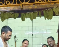 శ్రీ సంతోషి మాత దేవాలయంలో పార్వతీ పరమేశ్వరుల కళ్యాణం