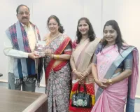 చేనేత వస్త్ర ప్రదర్శనకు ముఖ్య అతిధిగా రావాలని మంత్రి తుమ్మలకు ఆహ్వానం - -తెలంగాణ ప్రాంత పద్మశాలి మహిళా విభాగం అధ్యక్షురాలు గుంటక రూప సదాశివ్ 
