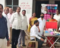 11వ వార్డులో ఉచిత కంటి పరీక్షల శిబిరం