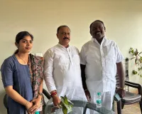 పెద్ది కృష్ణమూర్తి గౌడ్ ను తిరిగి పార్టీ లోకి ఆహ్వానించిన మహేష్ కుమార్ గౌడ్