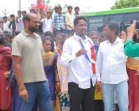 ఫీజు బకాయిలు విడుదల చేయాలని రామన్నపేటలో మహాధర్నా