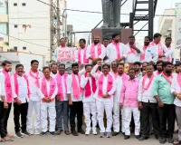 యువ సంగ్రామ సదస్సుకు భారీ సంఖ్యలో బోడుప్పల్ బిఆర్ఎస్ నాయకులు