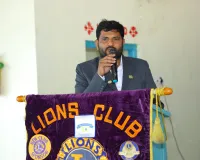 లయన్స్ క్లబ్ నూతన అధ్యక్షనిగా పనకంటి భాస్కరరావు