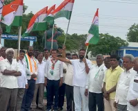 మండల కాంగ్రెస్ ఆధ్వర్యంలో నరేంద్ర మోడీ దిష్టిబొమ్మ దగ్ధం 