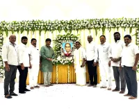 విష్ణువర్ధన్ రెడ్డి కి  ఘనంగా  నివాళి