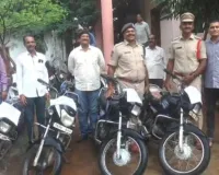 అంతర్ జిల్లా వాహనాల దొంగ అరెస్ట్