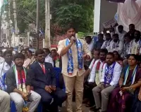 డీఎస్సీ నిరసనలకు జై భీమ్ రావు భారత్ పార్టీ మద్దతు.. అనంతపురంలో రిలే దీక్ష