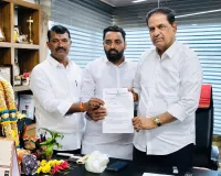 టీటీడీ చైర్మన్‌ను కలిసిన గూడూరు శ్రీనివాస్, చరణ్ కౌశిక్ యాదవ్