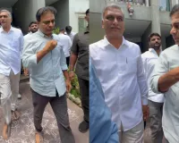 నల్లబెల్లికి కేటీఆర్, హరీశ్‌రావు.. పెద్ది సుదర్శన్‌రెడ్డి సంతాప సభకు హాజరు