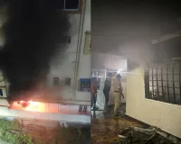 మణికొండలో ఇంట్లో ఫైర్‌ యాక్సిడెంట్‌.. 55 నిమిషాల తర్వాత వచ్చిన ఫైర్‌ సిబ్బంది