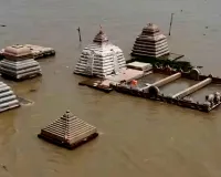 పెరుగుతున్న శ్రీశైలం నీటిమట్టం.. మరోసారి జలసమాధి కానున్న సంగమేశ్వరం దేవాలయం