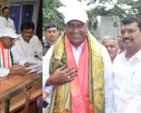 మంత్రితో కలిసి ముఖాముఖి కార్యక్రమంలో పాల్గొన్న గూడూరు శ్రీనివాస్.