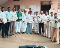సిరిపురంలో చేనేత చైతన్య మహాసభ పోస్టర్ ఆవిష్కరణ