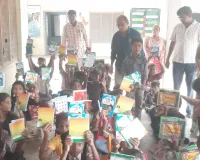 ప్రభుత్వ పాఠశాలలో నోముల అభిరామ్ జన్మదిన వేడుకలు
