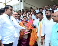జిల్లా కాంగ్రెస్‌ సమీక్ష సమావేశంలో ఎ పాల్గొన్న మ్మెల్యే యశస్విని రెడ్డి