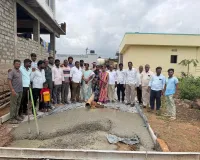 20 లక్షల వ్యయంతో సీసీ రోడ్ల పనులకు శ్రీకారం