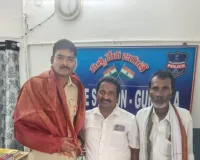 గుండాల నూతన ఎస్సైకి కాంగ్రెస్ నాయకుల శుభాకాంక్షలు