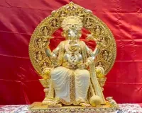 బేగంబజార్‌లో 48 కిలోల బంగారు గణేశుడు