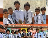 మట్టి గణపతుల తయారీతో పర్యావరణ పరిరక్షణపై అవగాహన*