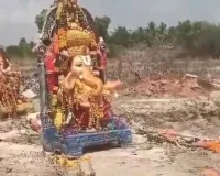 వినాయక నిమజ్జనానికి నీటి తిప్పలు.. ఏపీలో ఎండిపోయిన చెరువులు