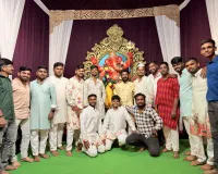 పాతబస్తీలో ప్రజల ఆదరణ చూర గోంటున్న సిద్ధి వినాయక థీమ్ 