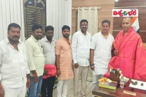 FC  నారాయణరెడ్డి ని సన్మానించిన భాజపా నాయకులు.  