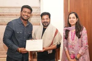 ముఖ్యమంత్రి ఎ . రేవంత్ రెడ్డి ని కలించిన ప్రముఖ గాయకుడు రాహుల్ సిప్లిగంజ్