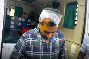 నూతన ఇంటి గృహప్రవేశం..చిందిన రక్తం