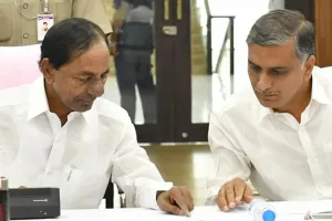 గులాబీ బాస్‌తో హరీశ్ రావు భేటీ