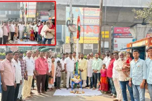 వీ3 న్యూస్ , విశ్వంభర పత్రిక ప్రధాన కార్యాలయం లో ఘనంగా  గణతంత్ర దినోత్సవ వేడుకలు