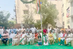 కుందాన్‌బాగ్ అపార్ట్మెంట్స్ నివాసుల సంఘం ఆధ్వర్యంలో  77వ గణతంత్ర దినోత్సవ వేడుకలు 