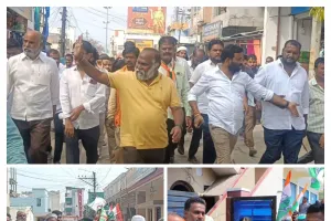 కాంగ్రెస్ అభ్యర్థుల గెలుపు కోసం కదిలిన జగ్గారెడ్డి కుటుంబం